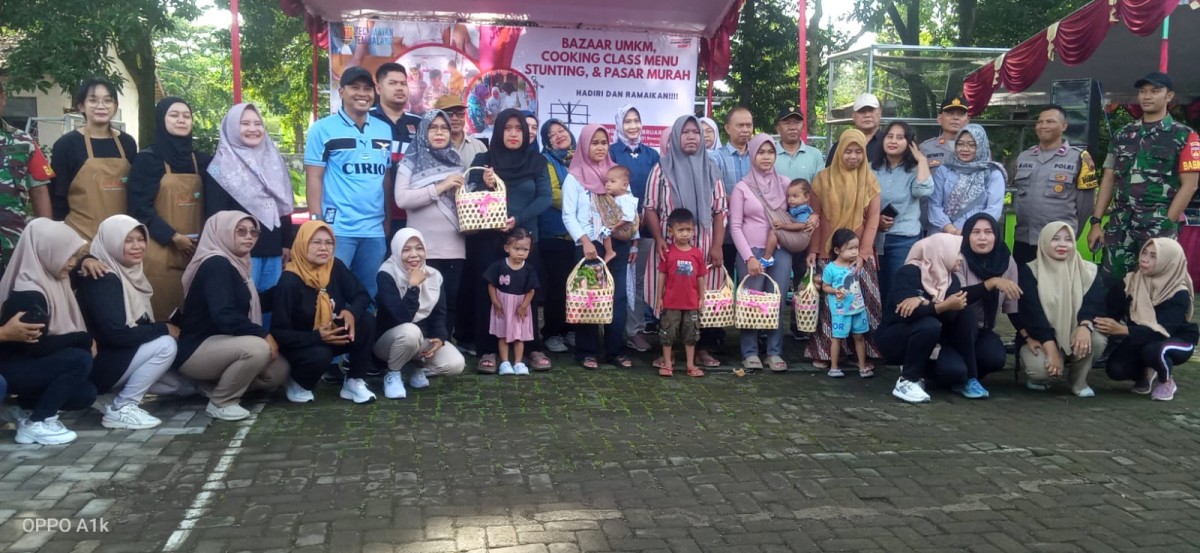 cooking class metu buat anak stunting