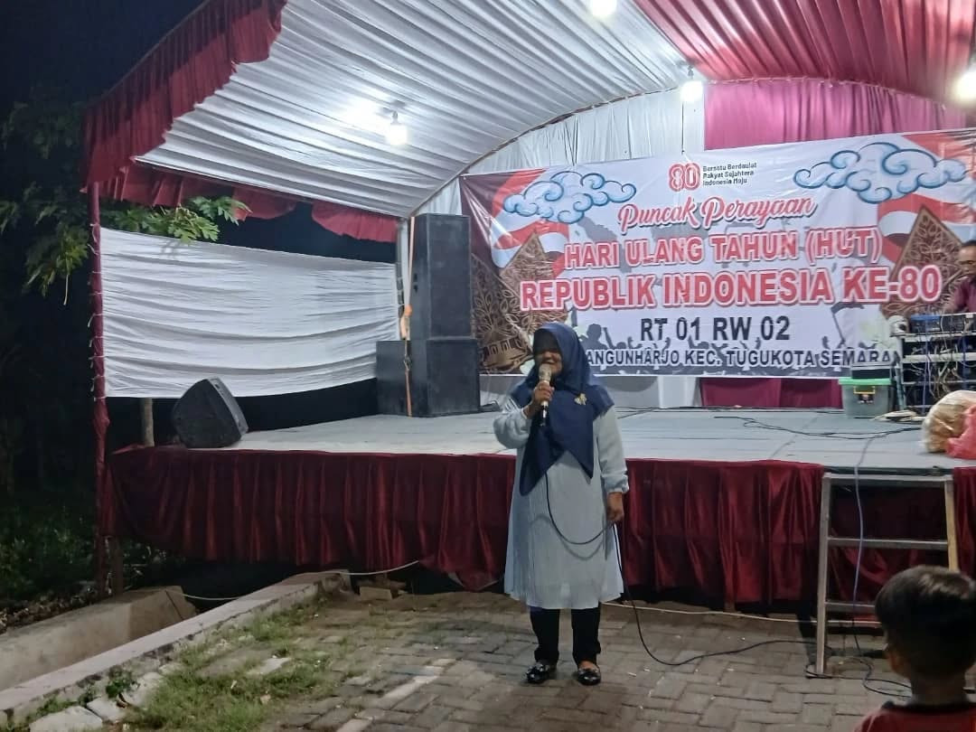 Acara pentas seni memperingati HUT RI ke-80