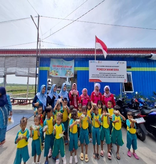 Kunjungan Anak Pos Paud Kuncup Anggrek