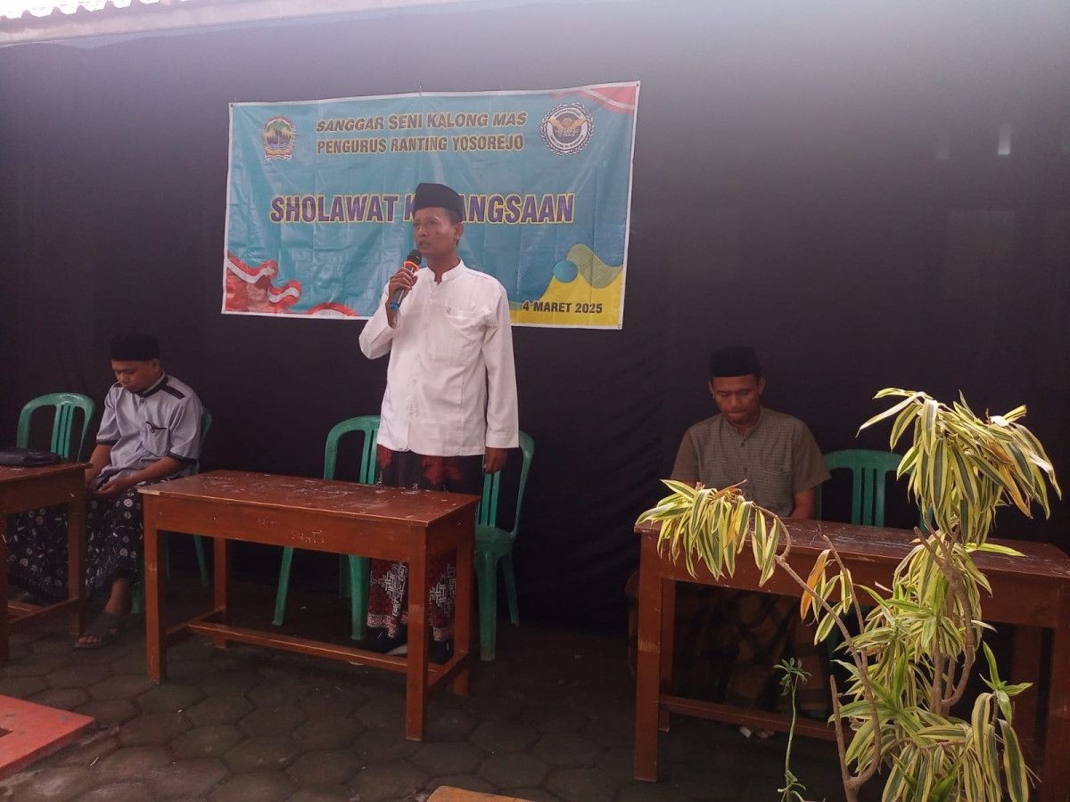 Sholawat Kebangsaan di Kuripan Yosorejo