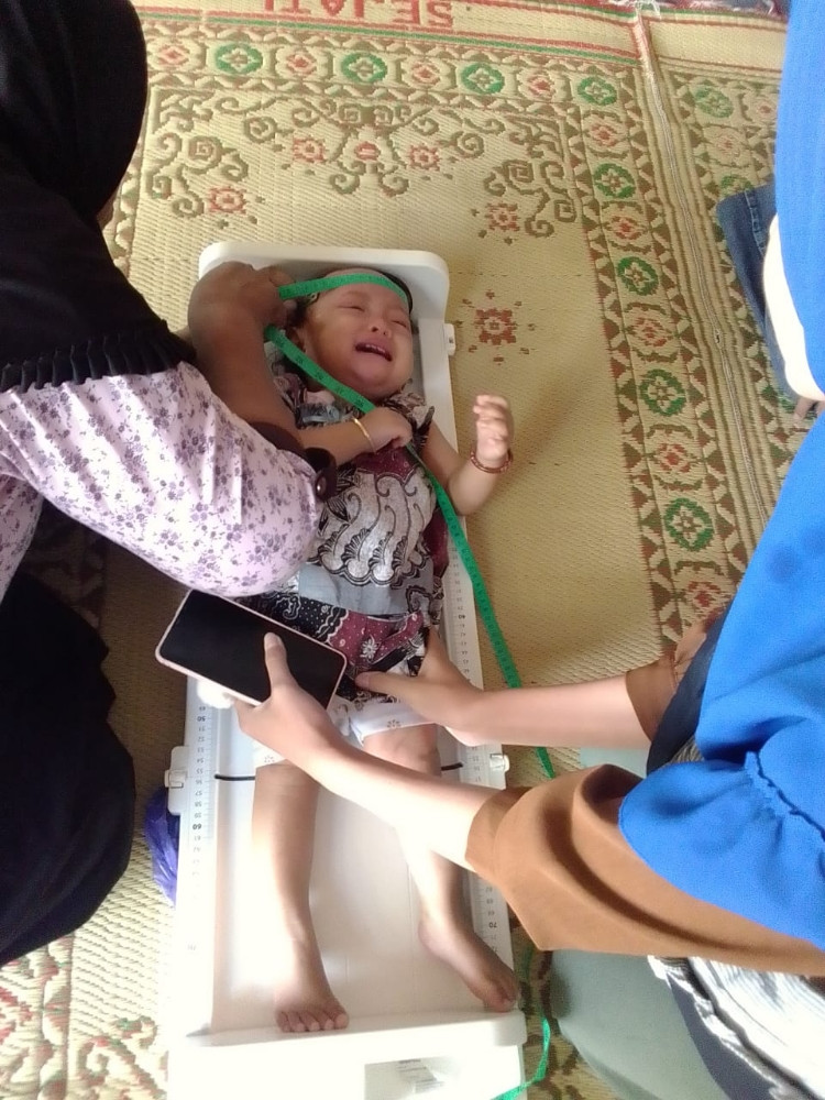 Posyandu Menur Padukuhan Kutan Bulan Juli