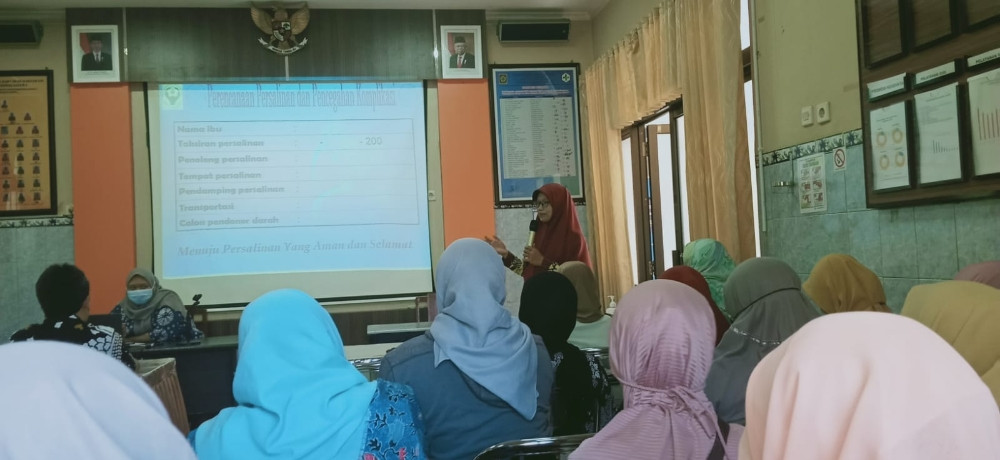 Sosialisasi Program Perencanaan Persalinan Dan Pencegahan Komplikasi (P4K)