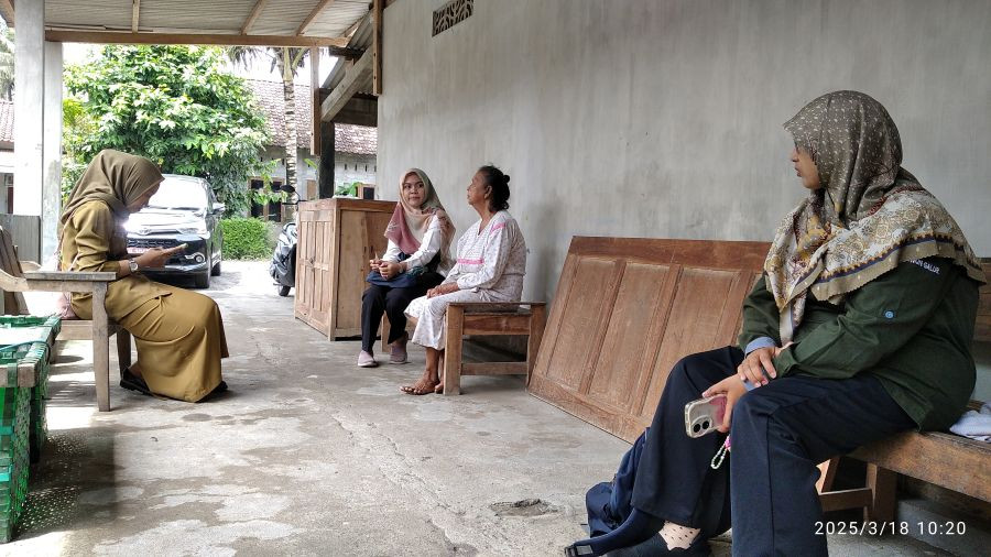 Kunjungan Keluarga Remaja di Padukuhan Bantengan Lor