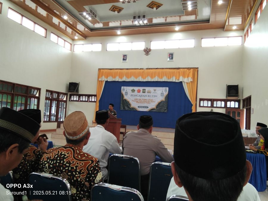 Pengajian ASN, TNI, Polri, Lurah Pamong dan BPK se- Kapanewon Galur
