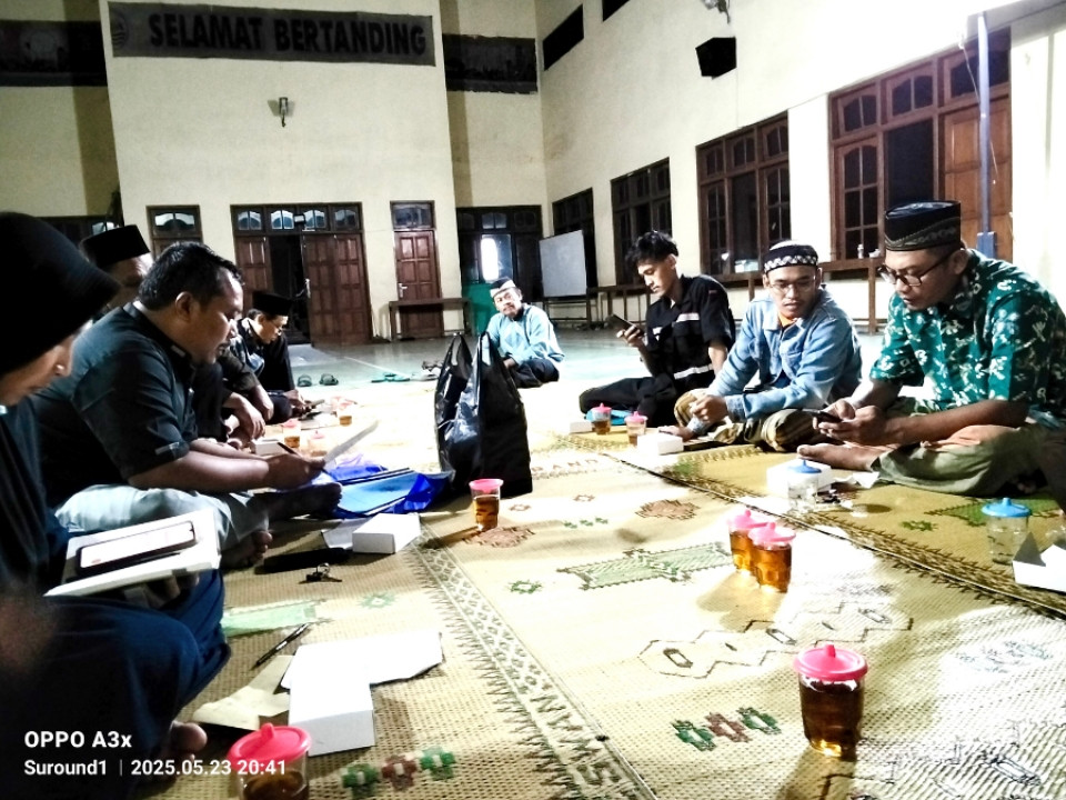 Pertemuan PHBI Kalurahan Brosot