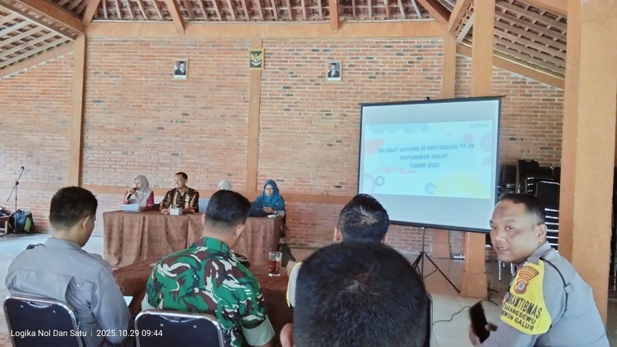 Rapat Koordinasi TPKJM Kapanewon Galur