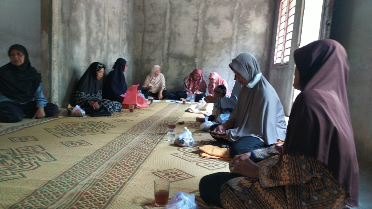 Pertemuan Rutin KWT Sumber Rejeki