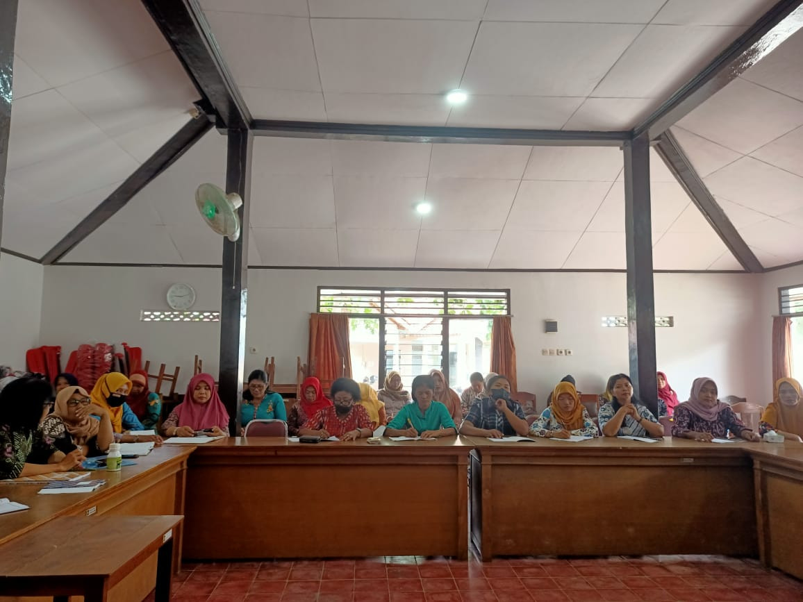 Pertemuan Rutin PKK Kalurahan Banjaroyo