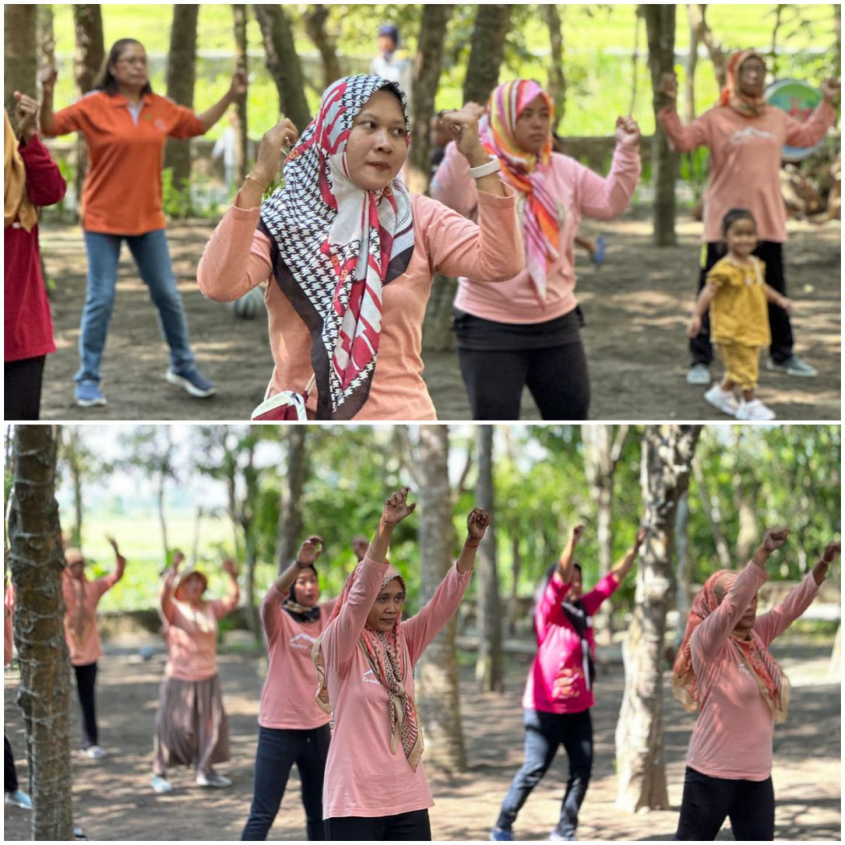 Ayuuuukkk.........senam dulu