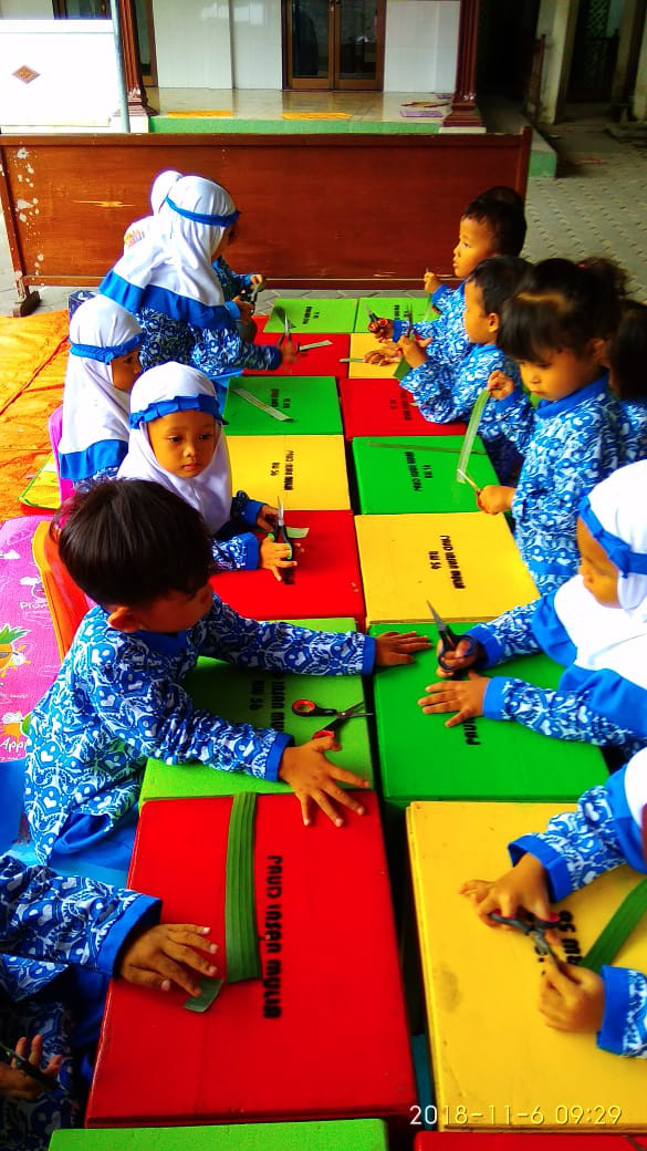 Kegiatan pendidikan PAUD SPS INSAN MULIA, Padukuhan Gandok