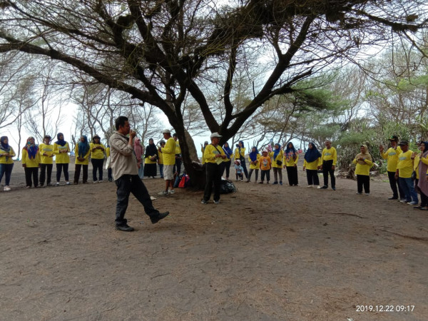 seksi pendidikan, kegiatan family gathering kader karangasem