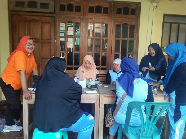 Seksi Pendidikan, Posyandu Lansia, di Padukuhan Tiyasan