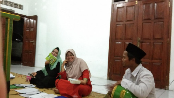 seksi Agama, kegiatan latihan kelompok HAdroh Padukuhan Pondok
