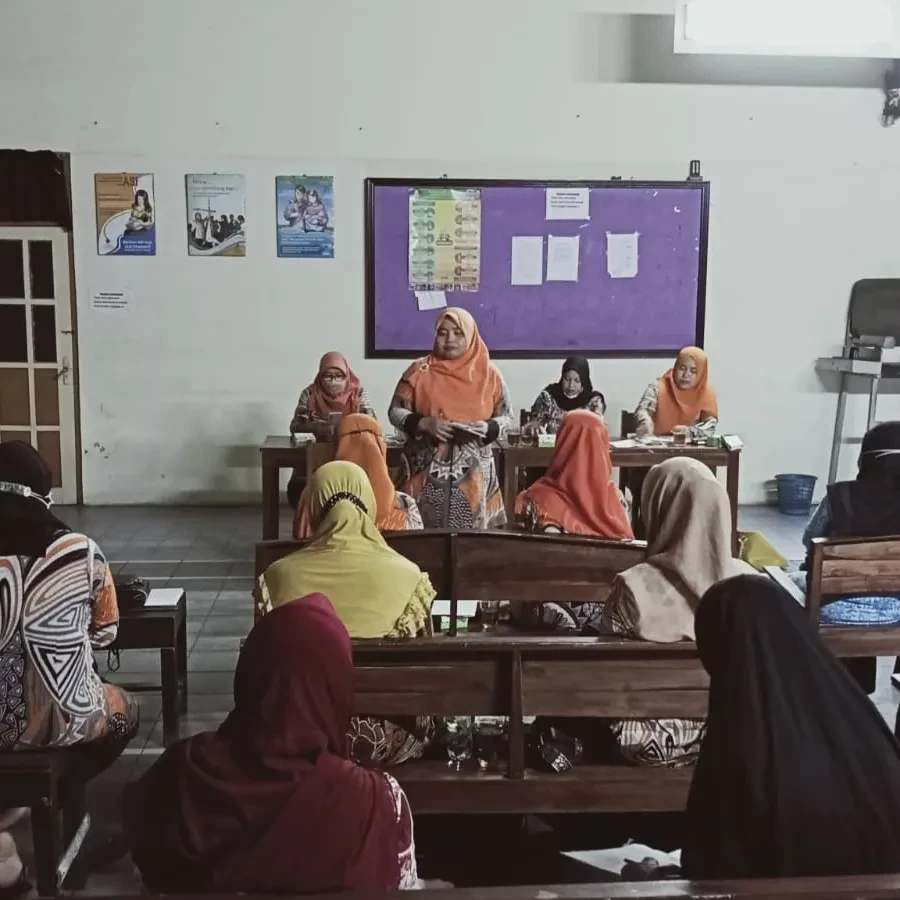 Pertemuan Rutin bulanan PKK Padukuhan Gandok ,jam 15.30 sampai 17.15 ,Tempat Gedung pertemuan RW55 Gandok