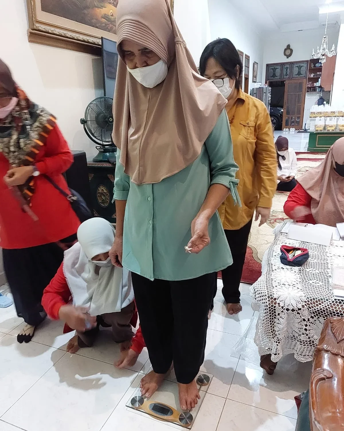 Posyandu lansia Rw 63 Padukuhan Gandok. 11 februari 2023