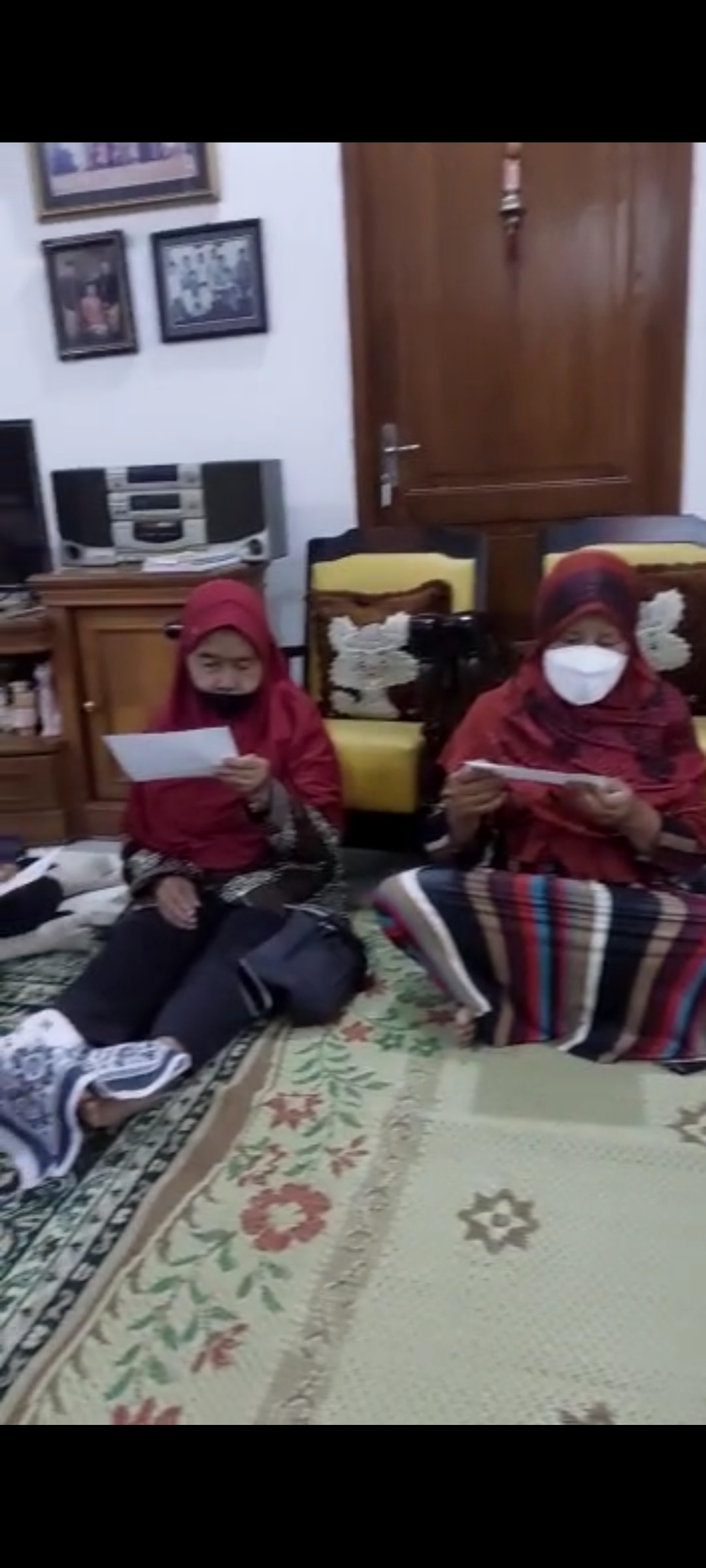 pertemuan pkk ibu-ibu di Rw 63 Padukuhan Gandok