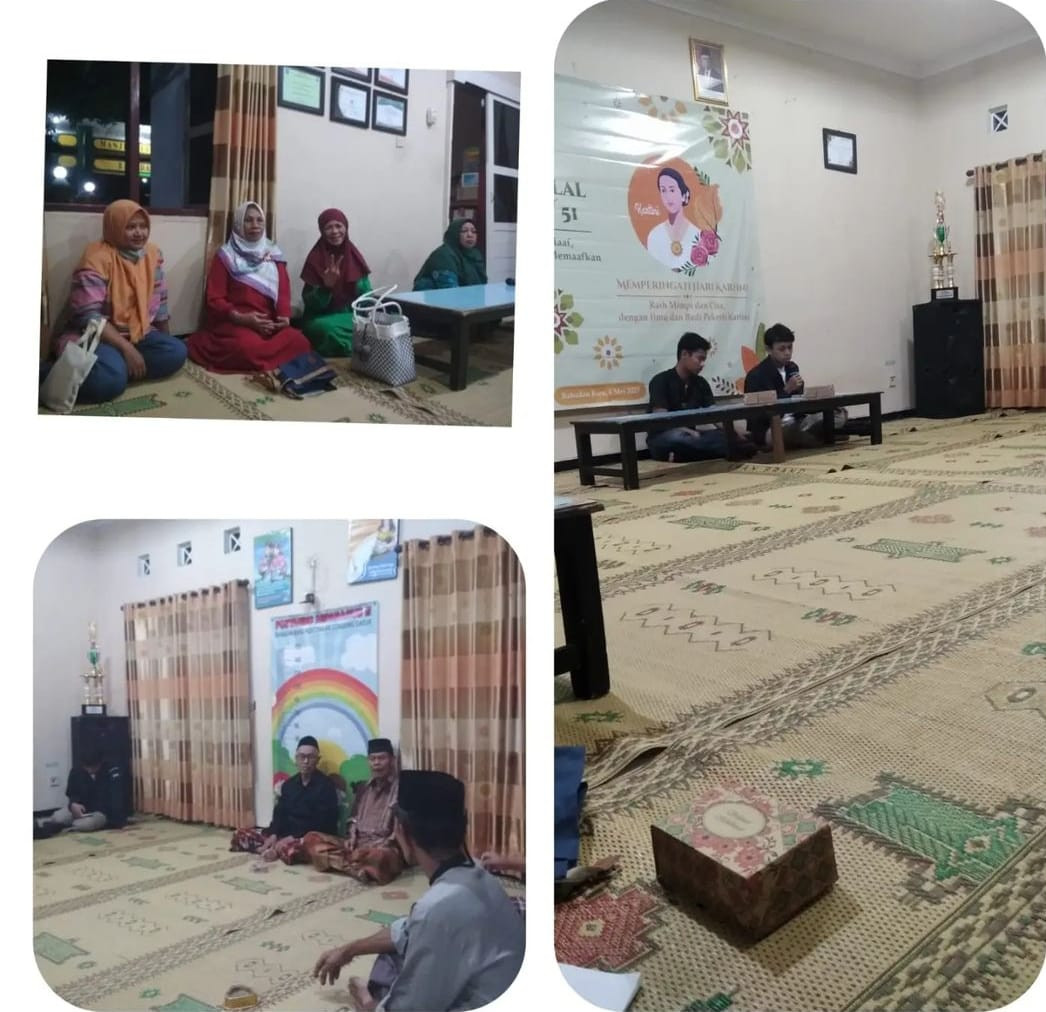 Pertemuan pengurus  RW 50 &51 Babadan baru, padukuhan kentungan