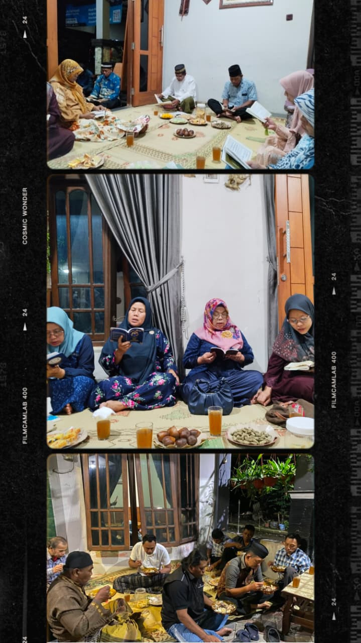 Do'a bersama keluarga besar bapak Sukirman RW 45 Padukuhan Kayen