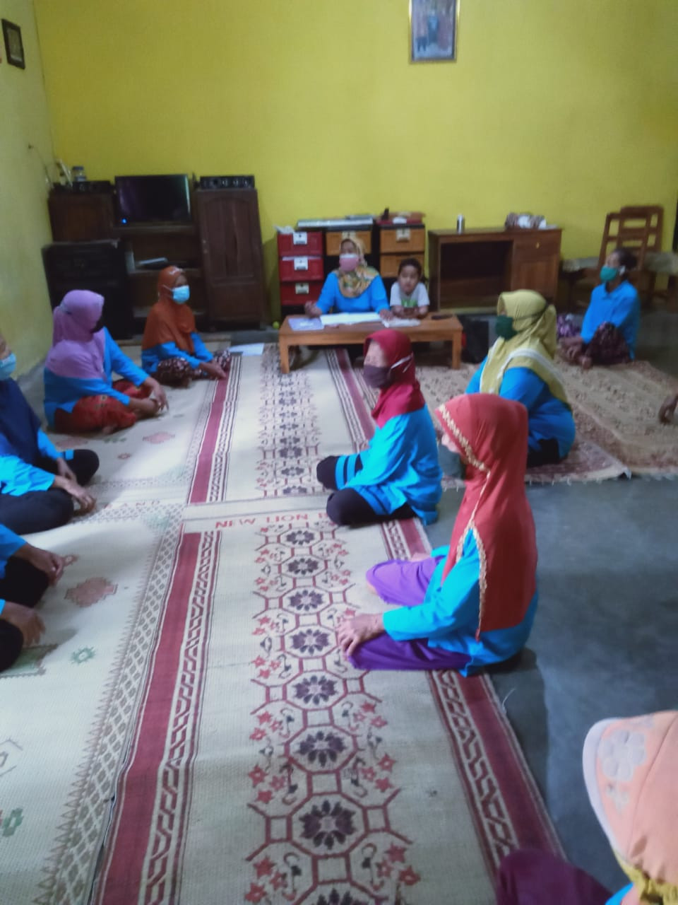 Pertemuan PKK dusun Nawung