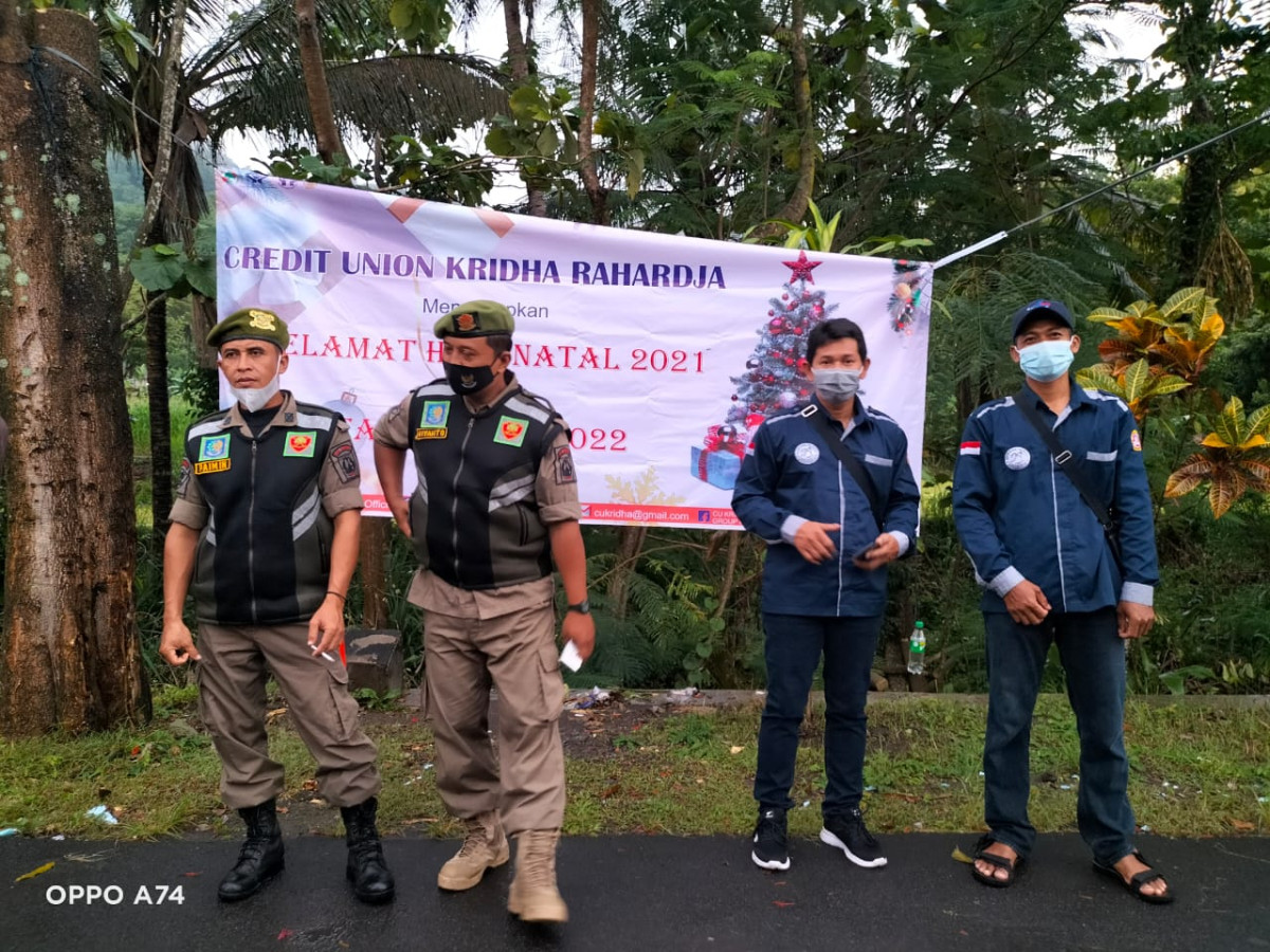 Pengamanan Misa Malam Natal 2021