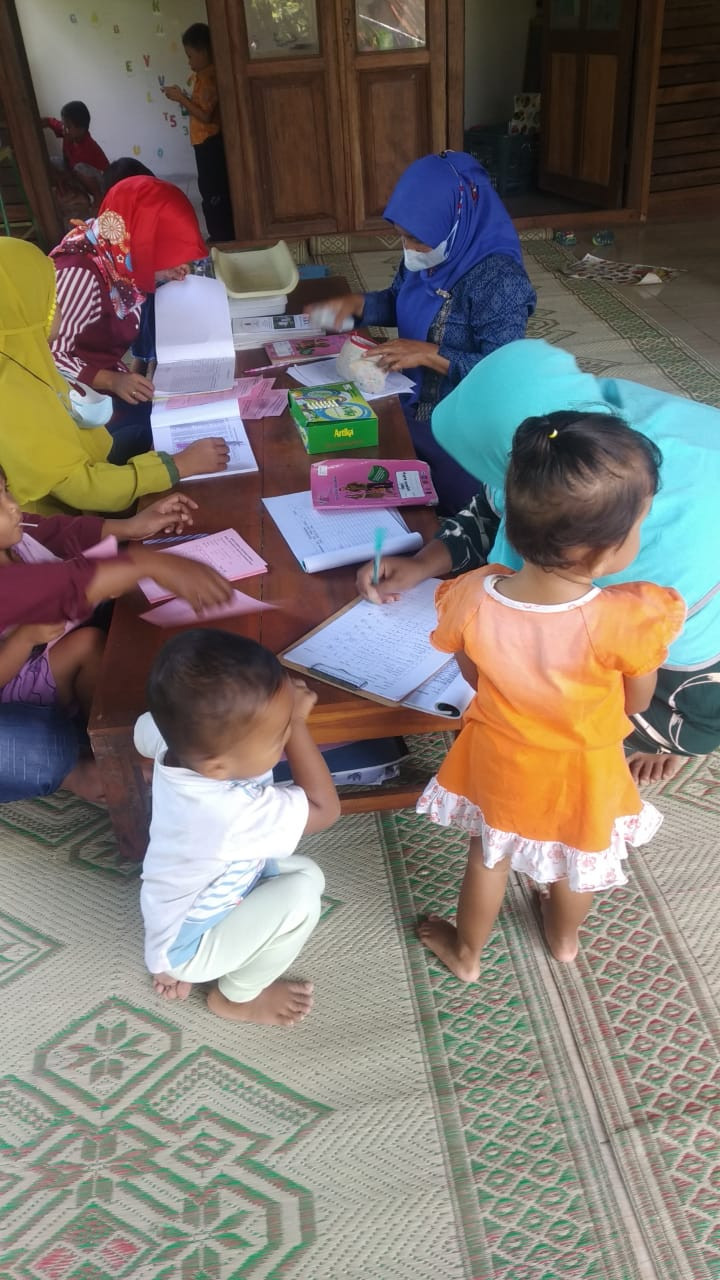 Posyandu Balita Pepaya Padukuhan Kalinongko Lor