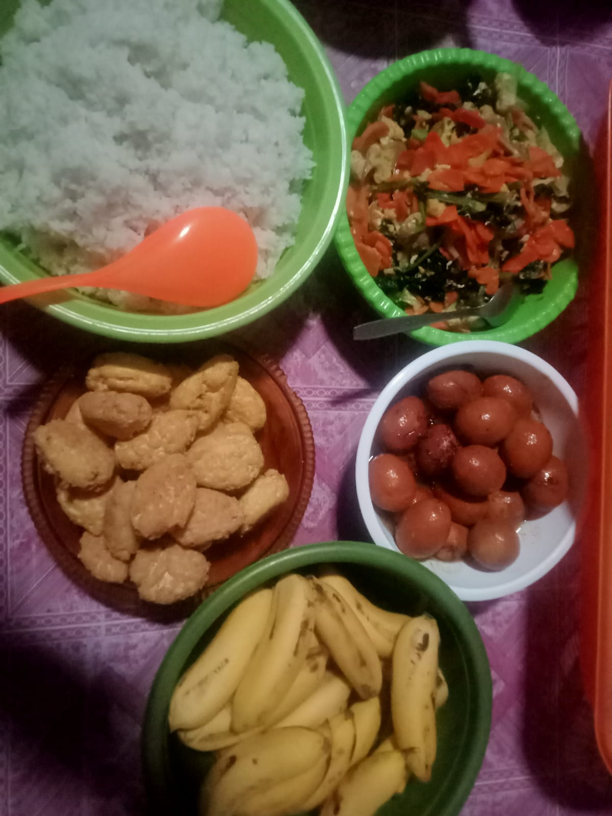 DASHAT (Dapur Sehat Atasi Stunting) berupa pemberian PMT kpd balita di Posyandu Melon, Padukuhan Jontro