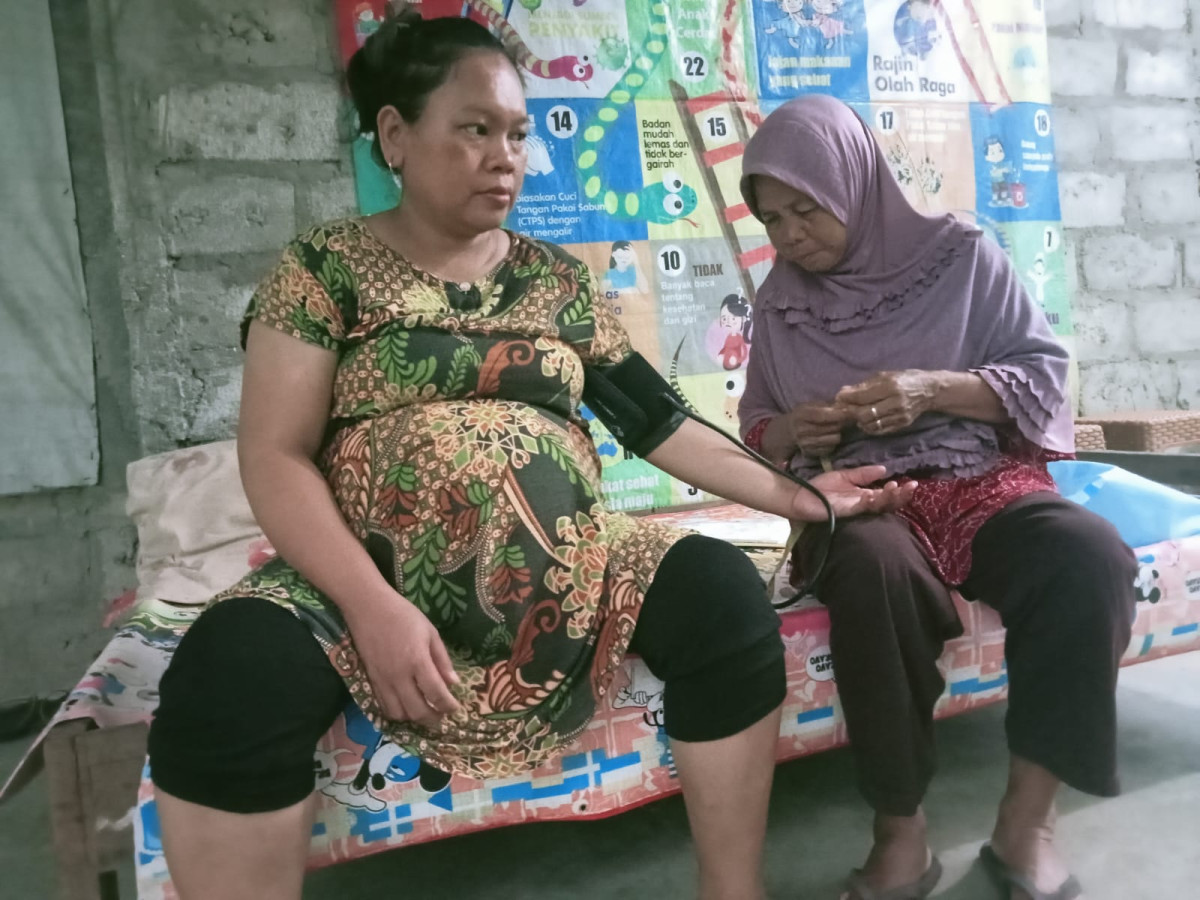 KUNJUNGAN BUMIL DUSUN PARANGAN