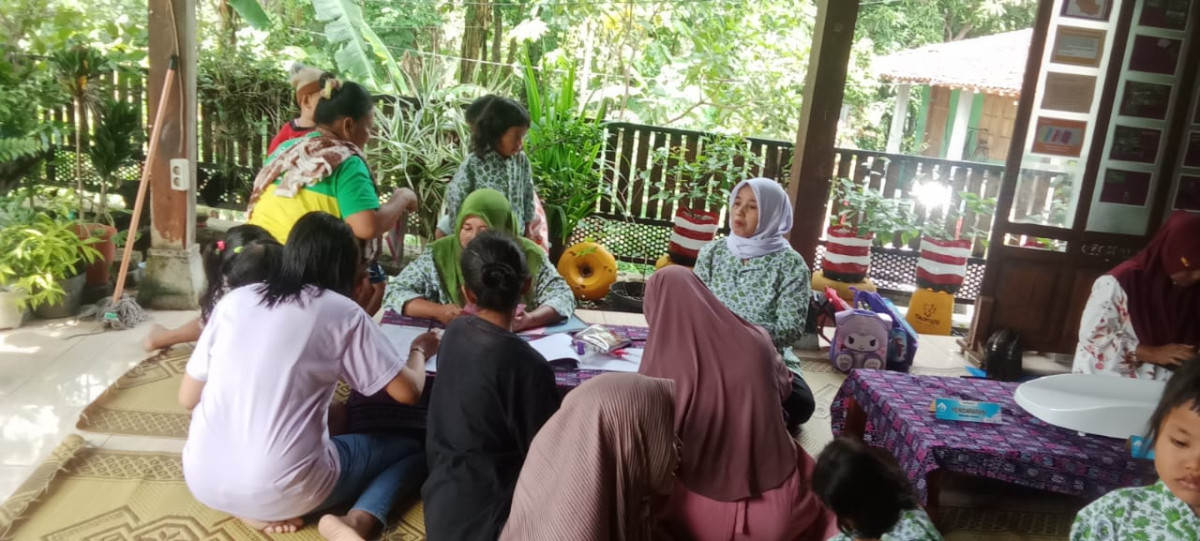 Posyandu Balita Pepaya Padukuhan Kalinongko Lor