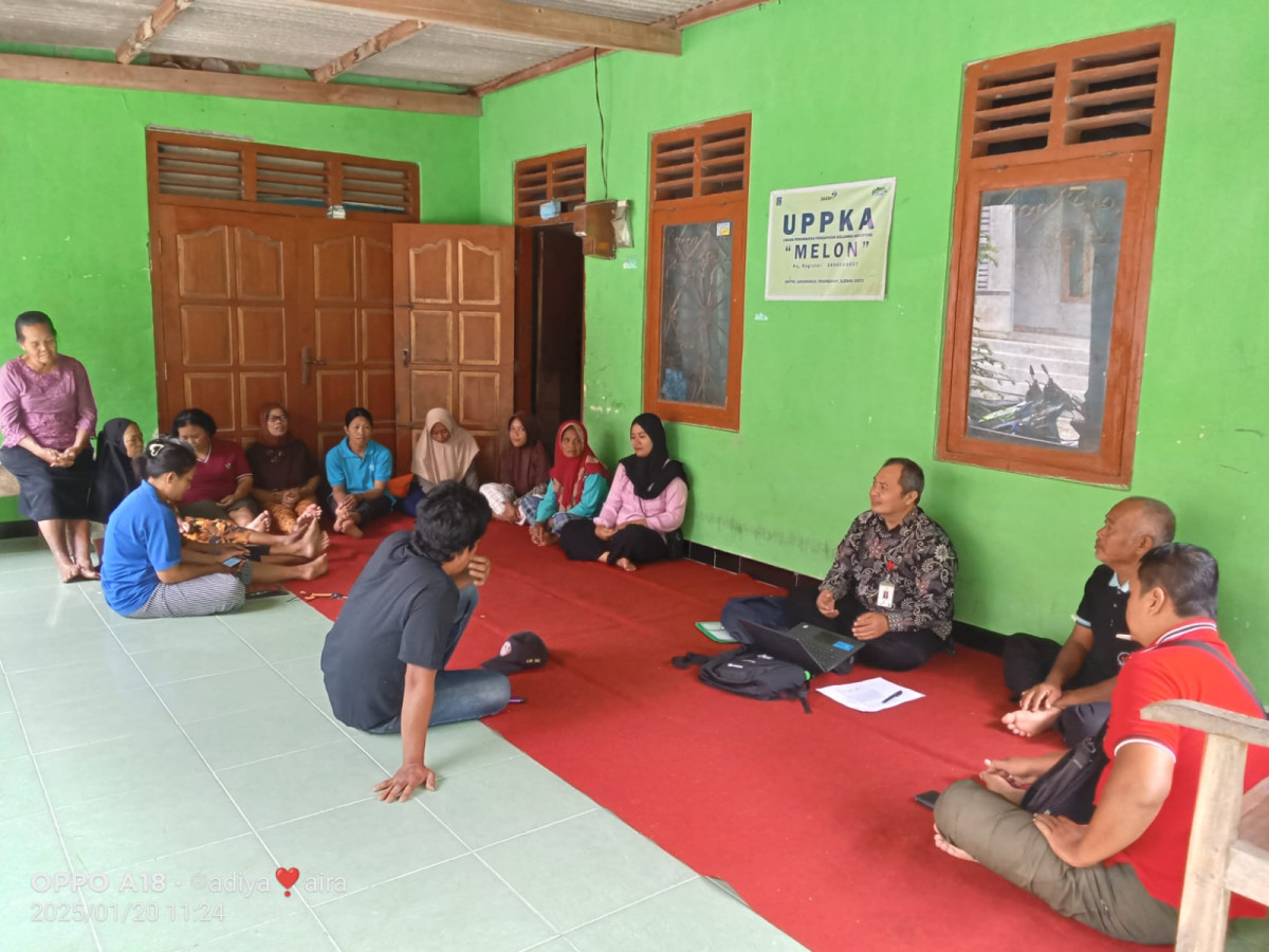 kegiatan pertemuan pkh padukuhan jontro
