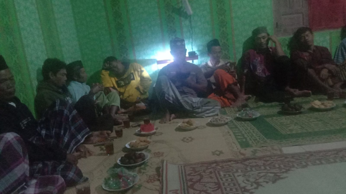 kegiatan tahlilan keliling padukuhan nawung