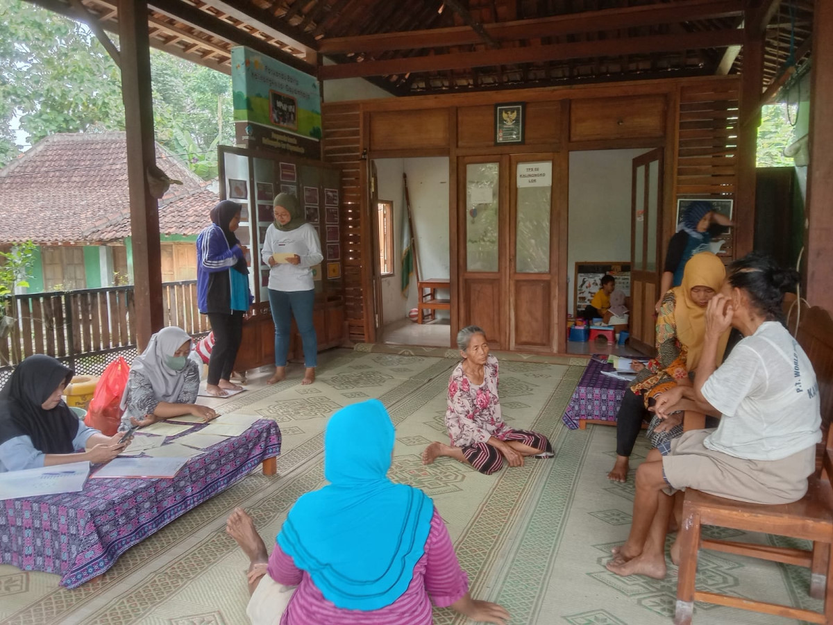 Posyandu Lansia Pepaya Padukuhan Kalinongko Lor