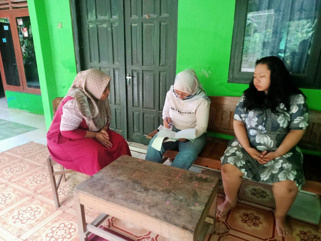 kegiatan pendampingan ibu hamil padukuhan jontro