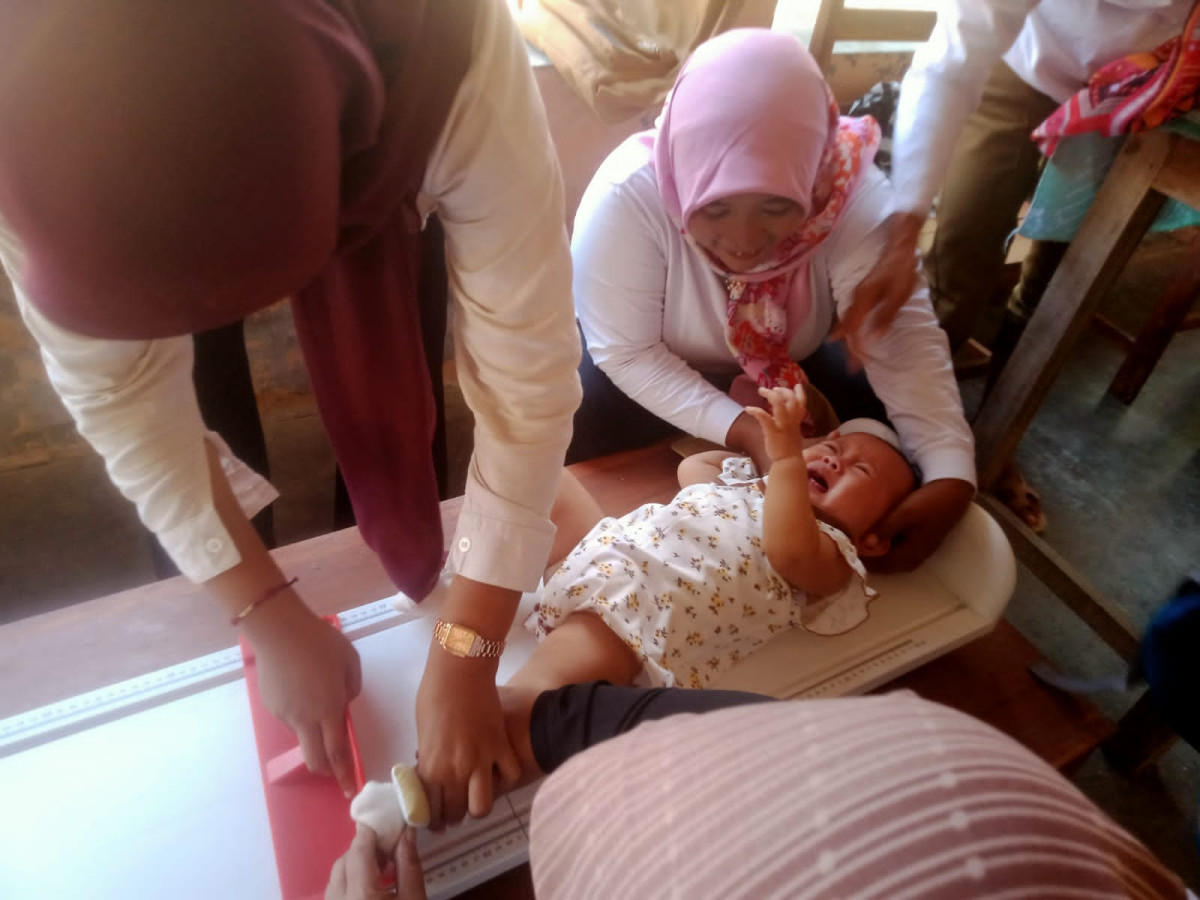 kegiatan posyandu balita padukuhan jontro