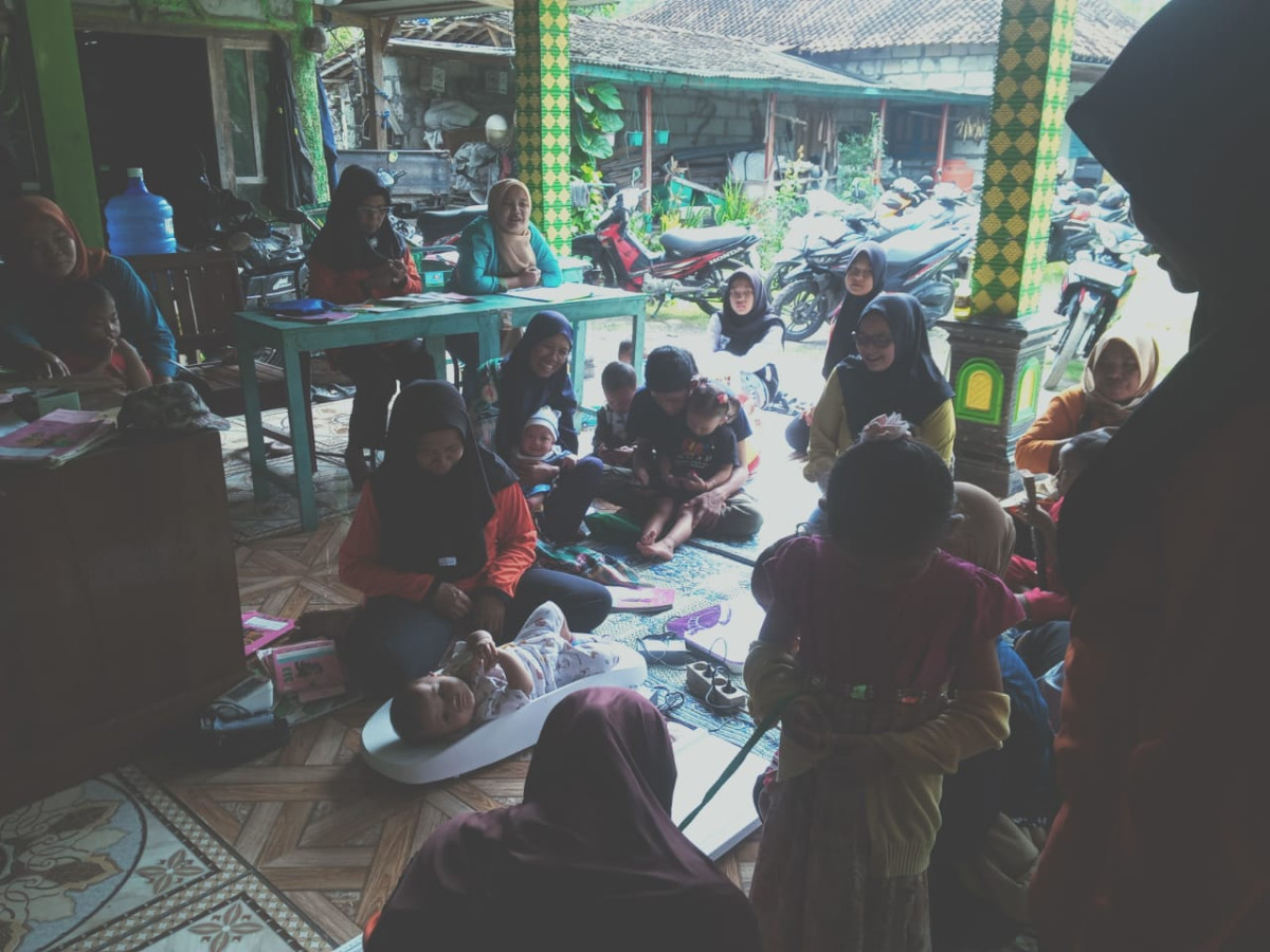 kegiatan posyandu balita padukuhan nawung