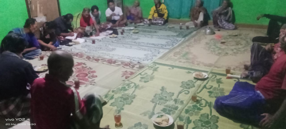 kegiatan arisan bapak bapak padukuhan nawung