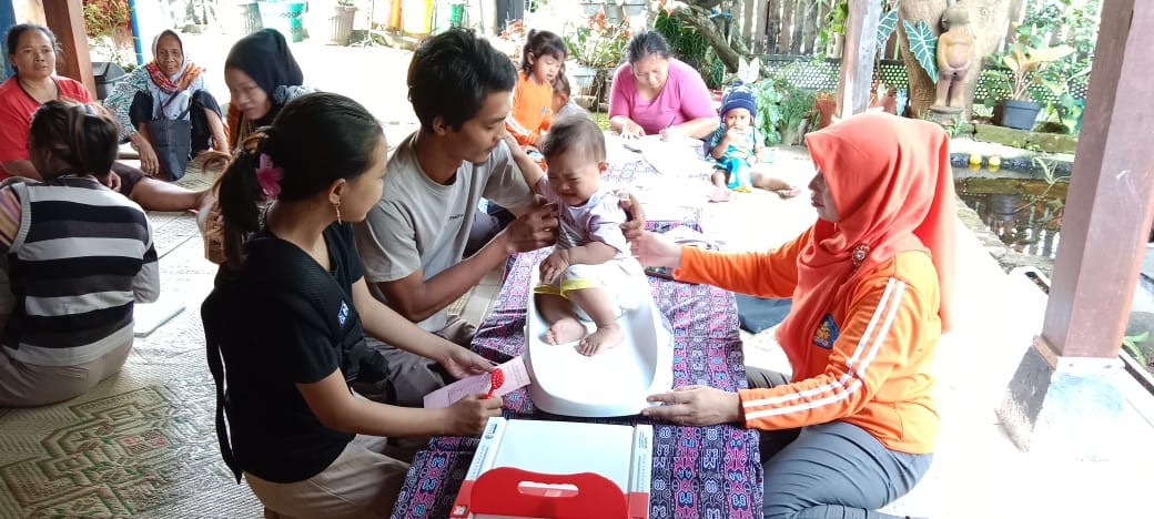 Posyandu Balita Pepaya Padukuhan Kalinongko Lor
