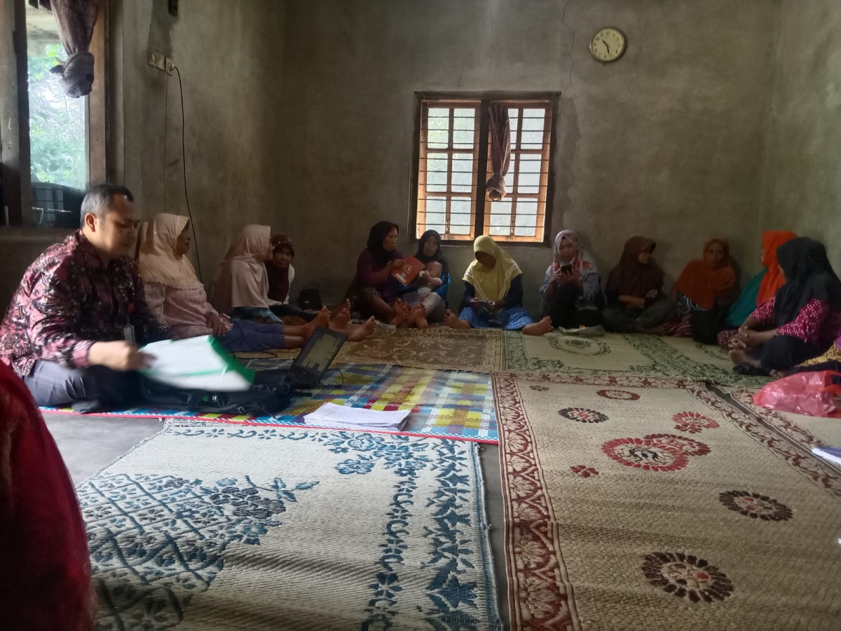 kegiatan pertemuan pkh padukuhan nawung