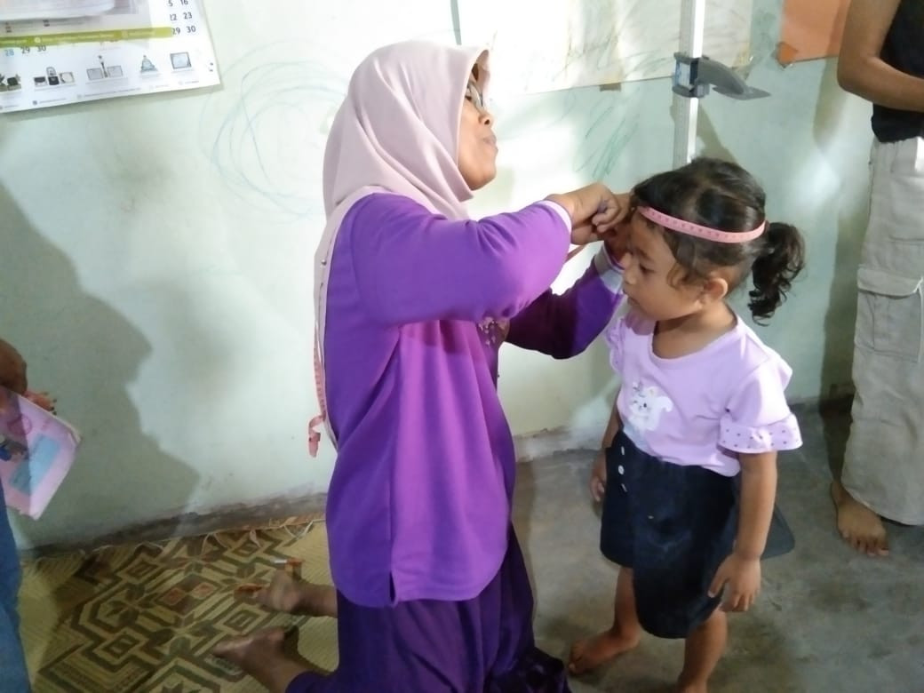 PENIMBANGAN BALITA POSYANDU MANGGIS GAYAM