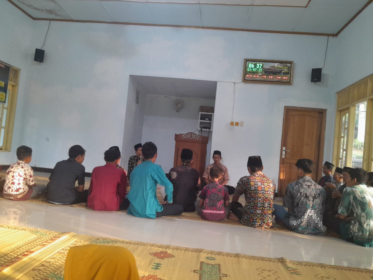 Kegiatan pengajian dusun kalinongko kidul