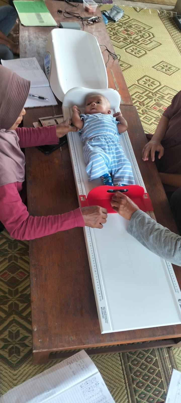 PENIMBANGAN BALITA POSYANDU ALPUKAT PARANGAN PADUKUHAN GAYAM