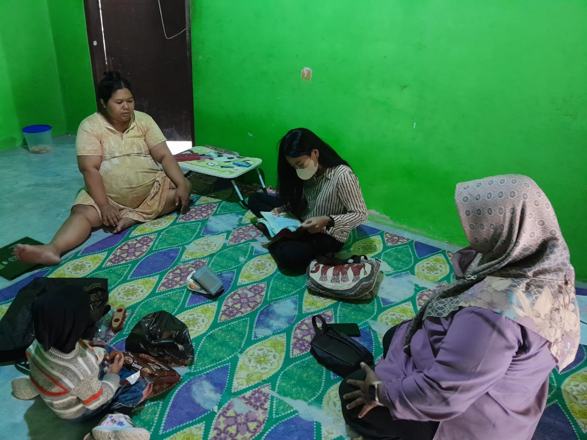 Kunjungan bumil dusun kalinongko kidul