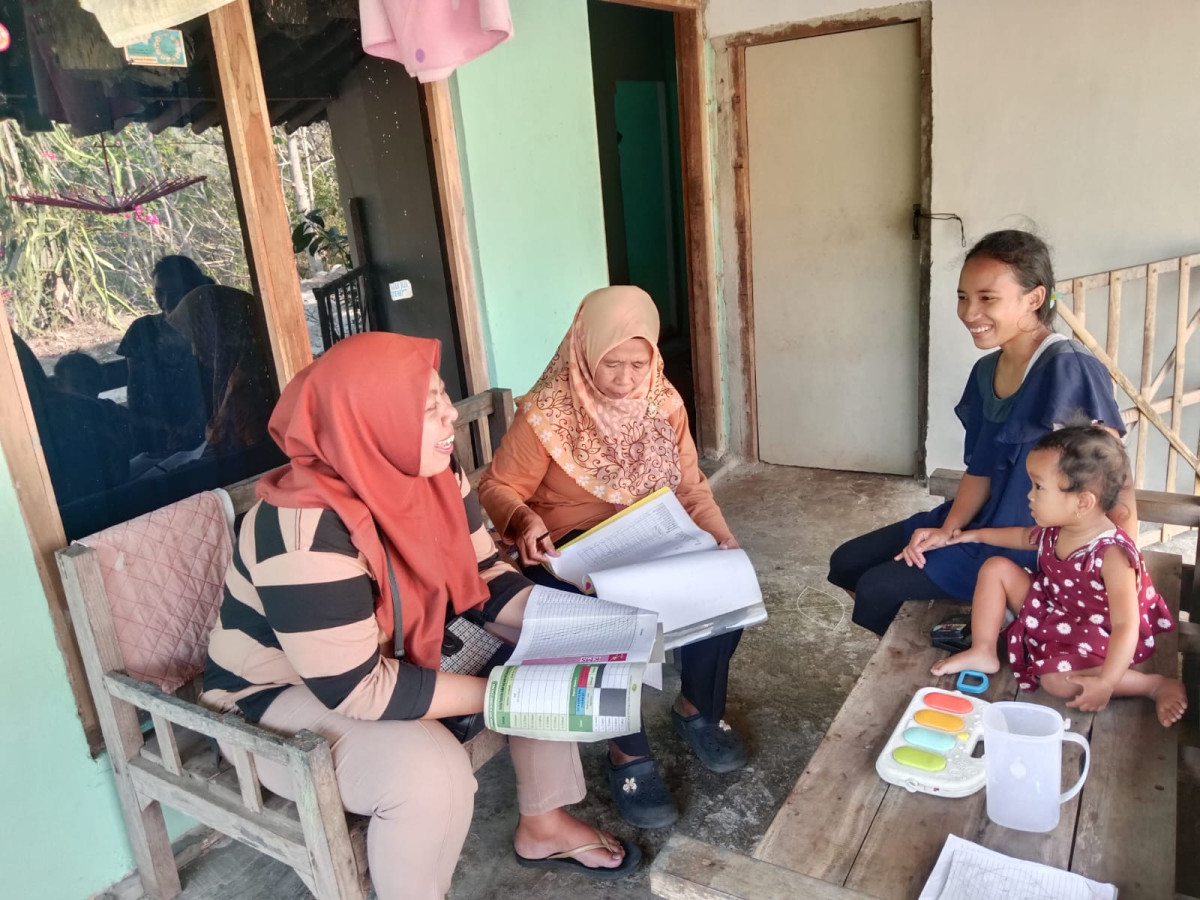 kegiatan pendampingan balita padukuhan nawung