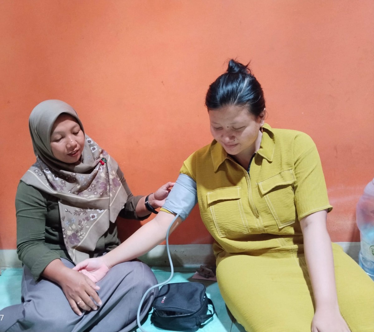 Kunjungan  Bufas  dusun lemahbang