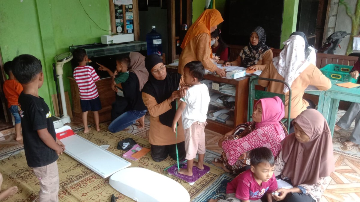 kegiatan posyandu balita padukuhan nawung