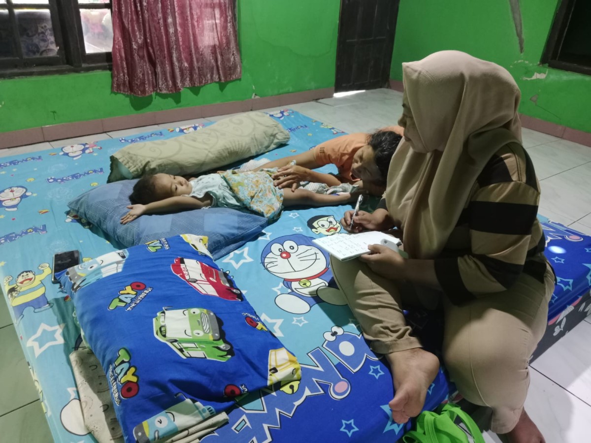 kegiatan kunjungan baduta padukuhan jontro