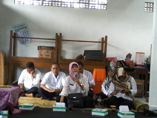 Pertemuan Pokja Kampung KB Dusun Sorasan