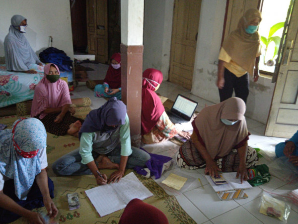 Pertemuan PKK dusun Mancasan