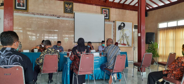 Sidang Laporan Realisasi Tahun Anggaran 2020 Kalurahan Bimomartani