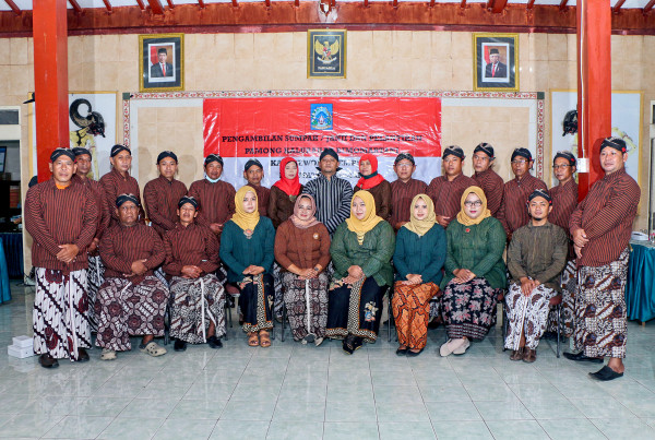 Pelantikan Pamong Kalurahan Bimomartani