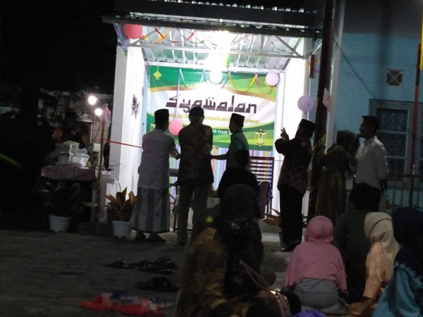 peresmian balai pertemuan perumahan bimomartani Cokrogaten